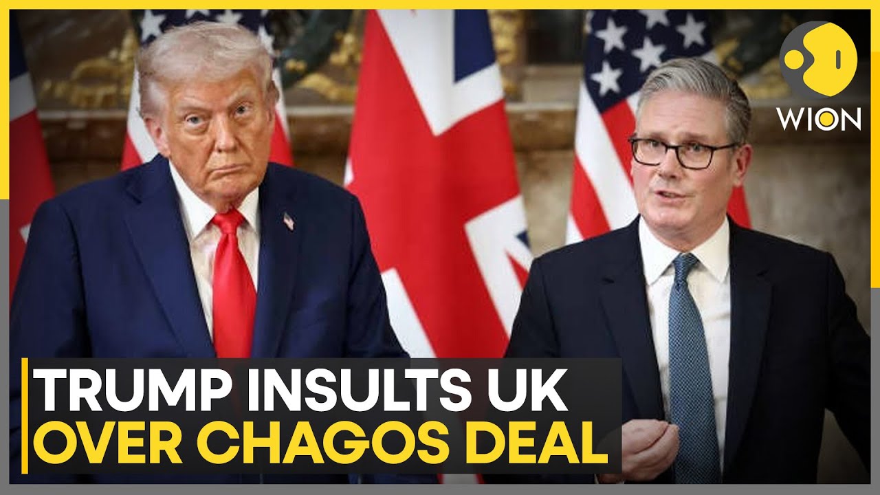 Trump Slams UK Deal To Hand Over Chagos Island To Mauritius | WION