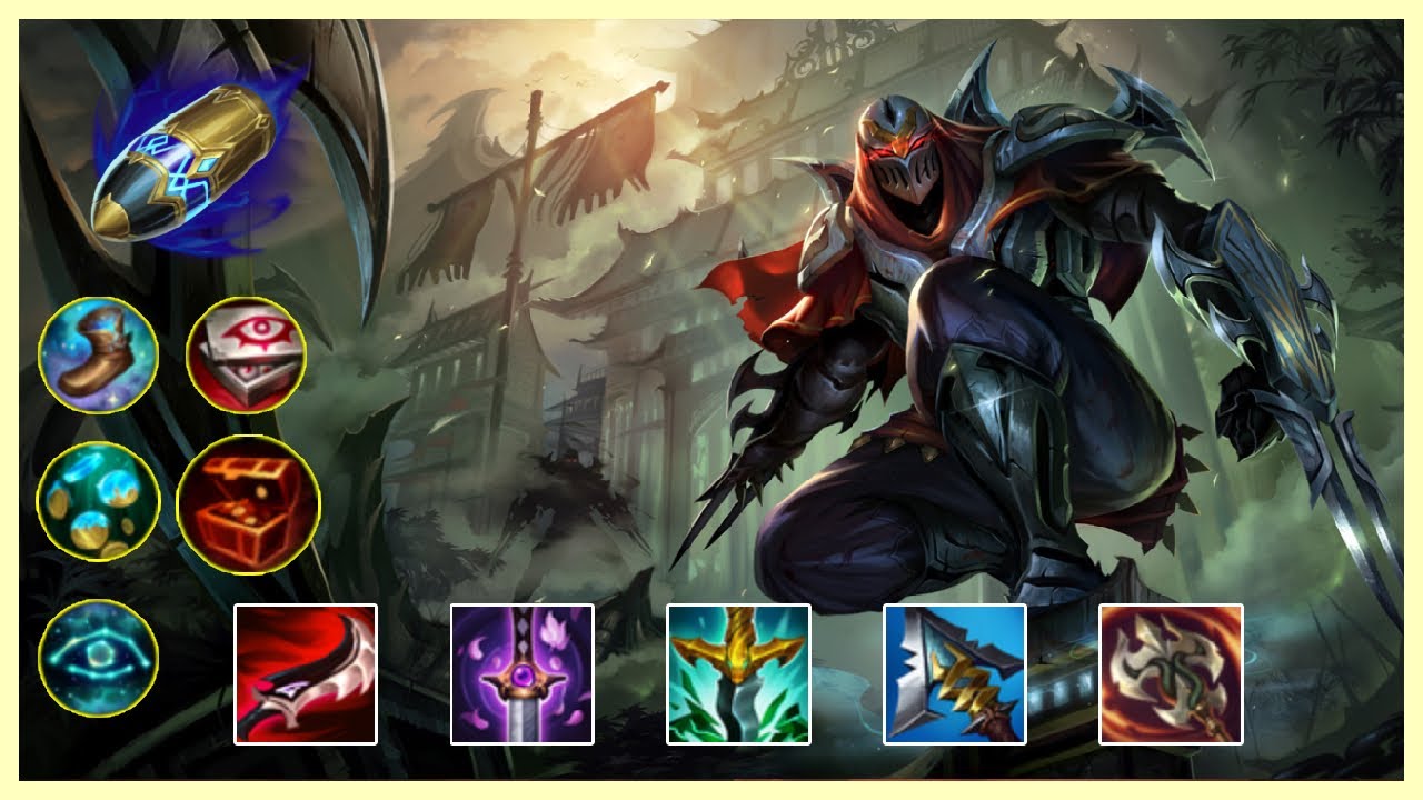 Craw Zed Montage - 1000+ LP Zed Main BR | LOL SPACE
