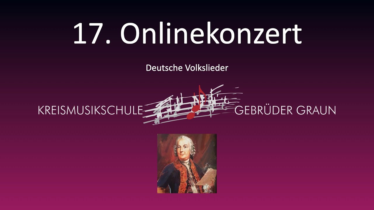 17. Onlinekonzert der Kreismusikschule 
