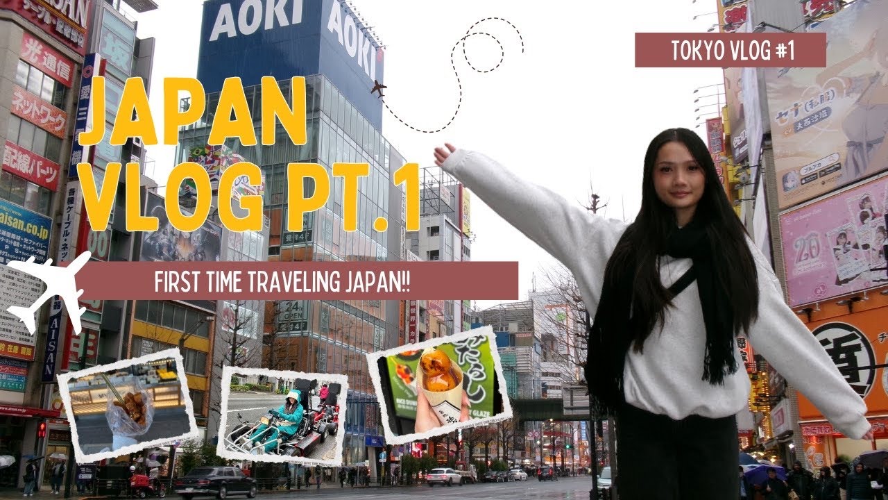 Japan Vlog 🇯🇵 Tokyo vlog pt 1 !!