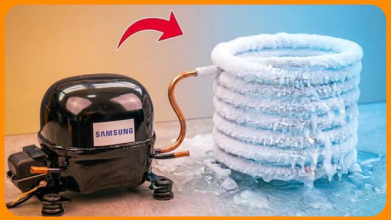 DIY  Mini Air Conditioner with out Fan &ndash; Cools Instantly Like a Real AC