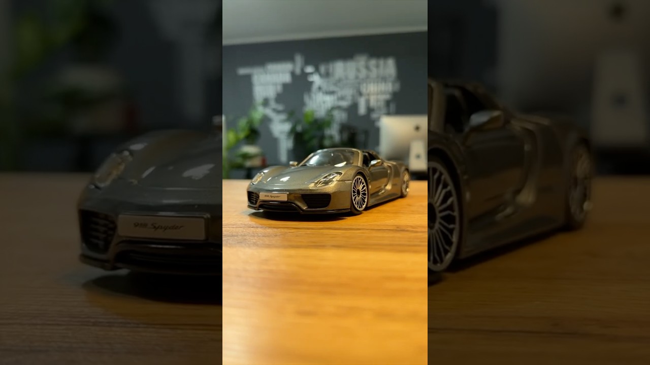 UNBOXING Porsche 918 Spyder 1:24 by Bburago #porsche #918spyder #diecast #asmr #bburago