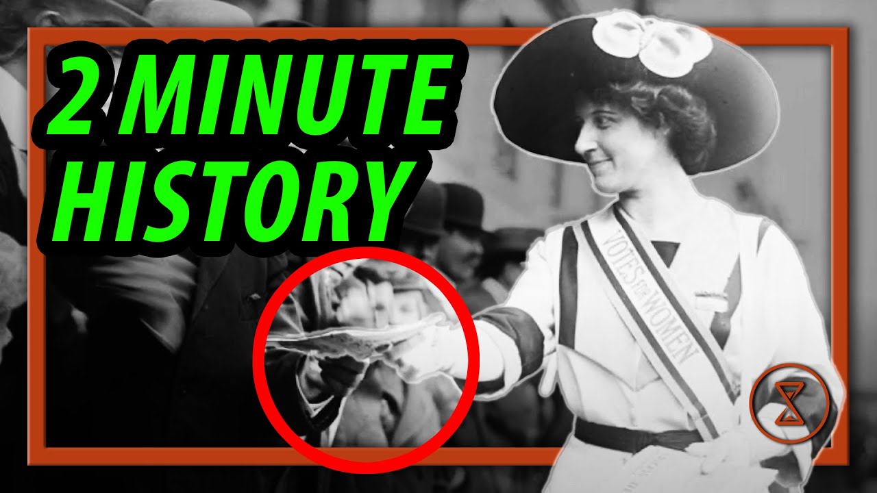 Riot at Women's Suffrage March | Time Trip to March 3, 1917