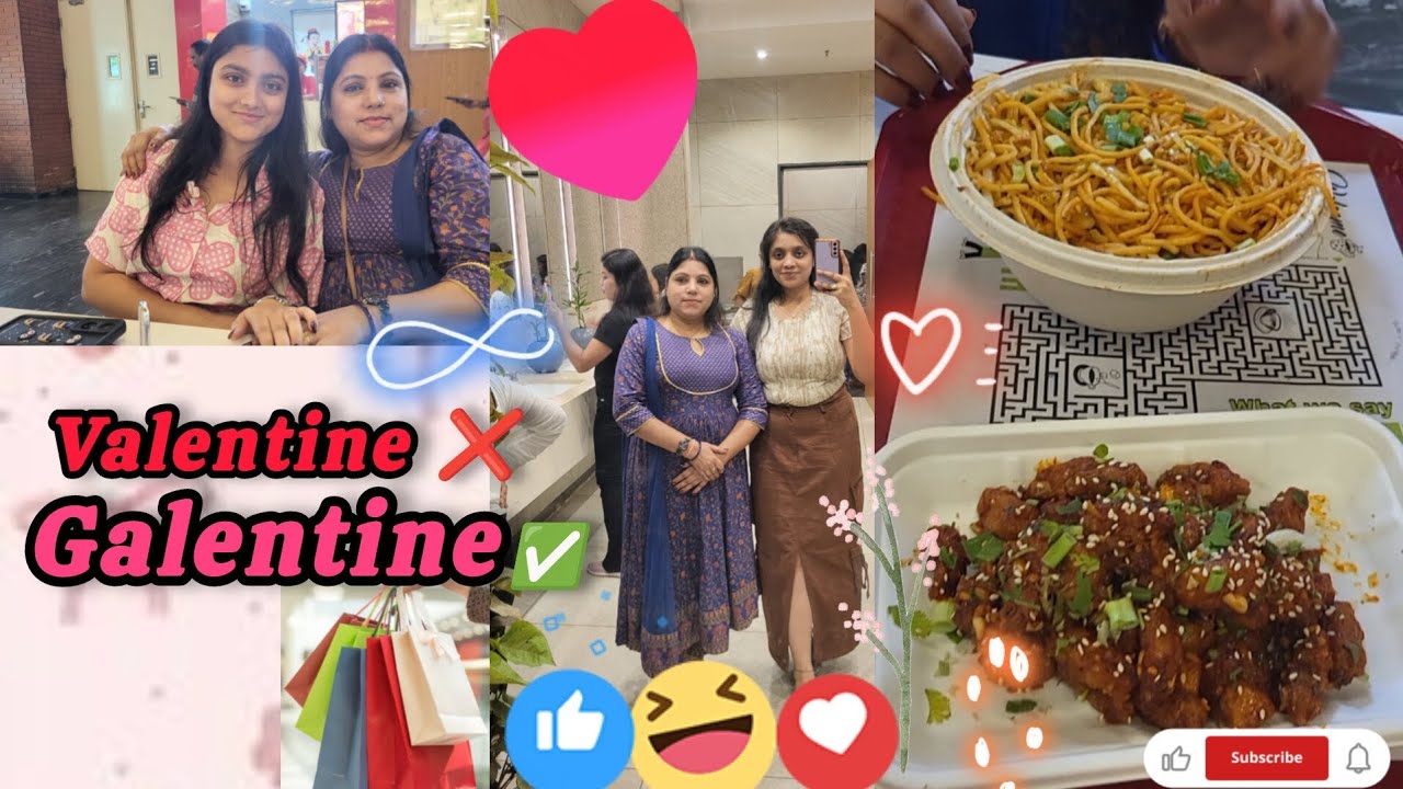 Valentine ❌️Galentine ✅️ | mummy ke liye kuch  special kiya 🥰 | #youtube #vlog #valentinesday 