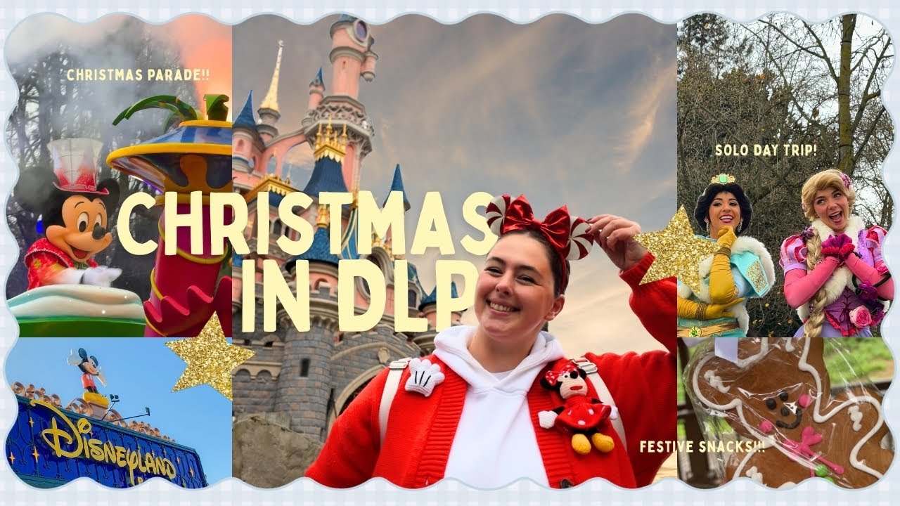ОДНОДНЕВНАЯ ПОЕЗДКА В ПАРИЖСКИЙ ДИСНЕЙЛЕНД 🐭🎄✨ Из Дублина в Диснейленд и обратно за 18 ЧАСОВ!! 😳✈️