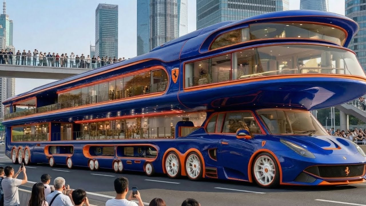 Этот автодом Ferrari стоимостью 3 миллиарда долларов — самый безумный автодом из когда-либо постр...