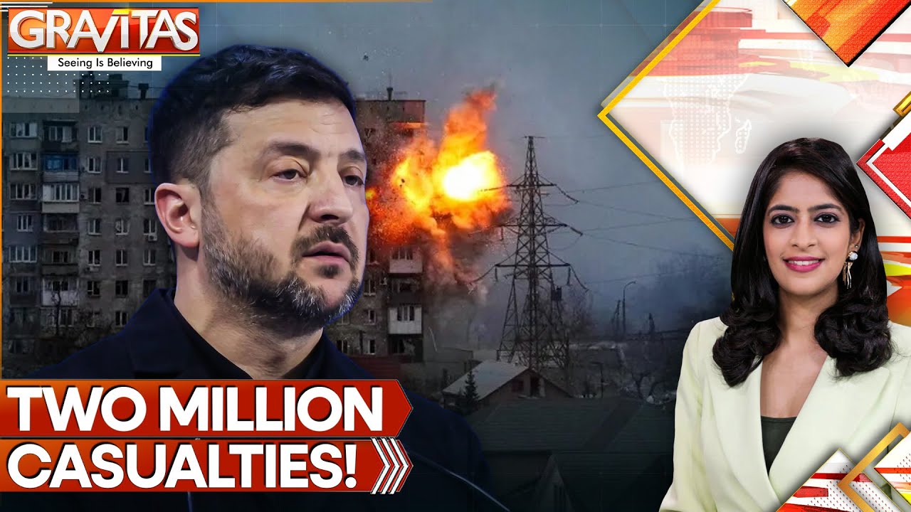 Ukraine War Crosses Another Dangerous Red Line, 2 Million Casualties in Russia-Ukraine War |GRAVITAS