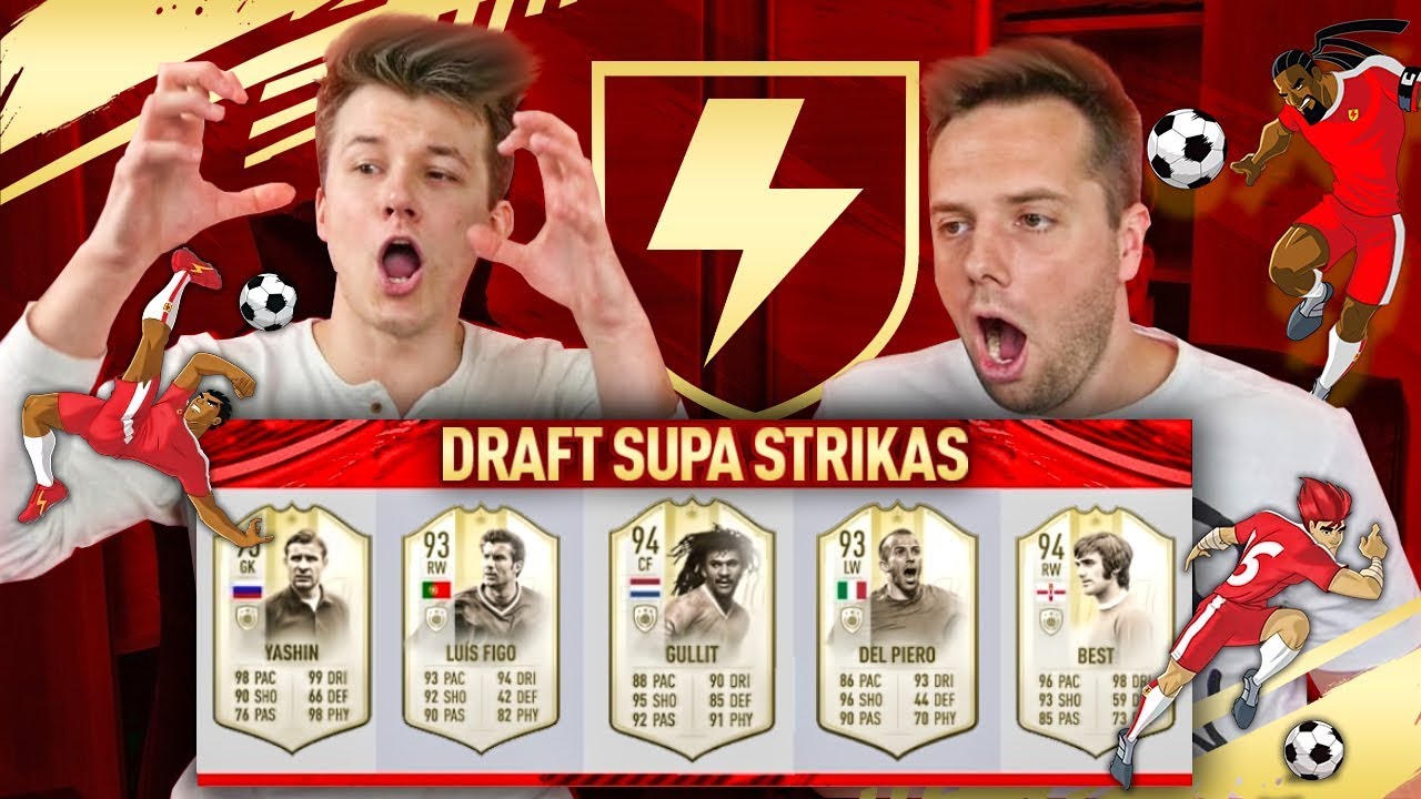 SUPA STRIKAS DRAFT W FIFA 19