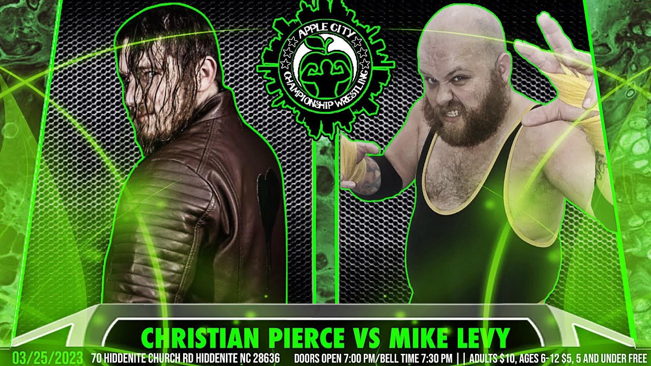 (ACCW LIVE: MARCH 25th) Mike Levy vs Christian Pierce
