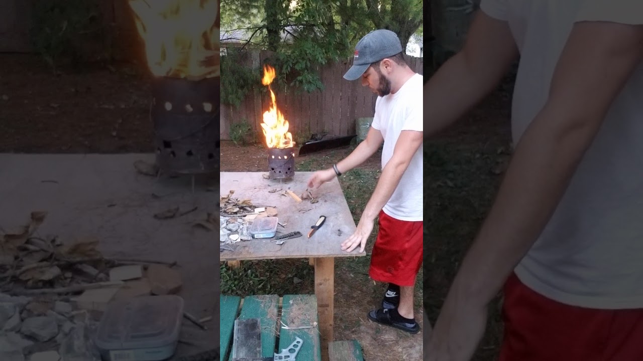 How to Make Char Cloth for Fire Starting!