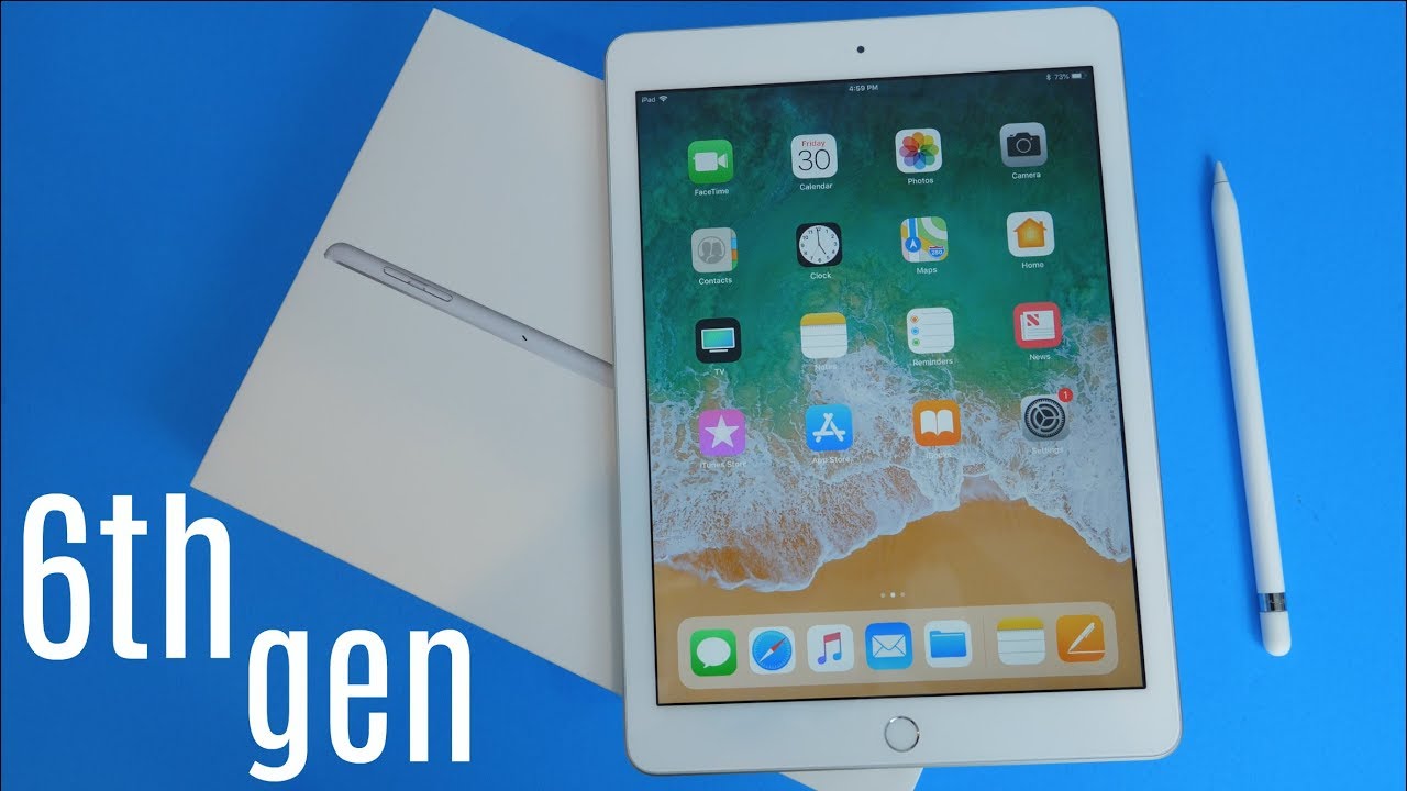 Распаковка нового iPad 9.7 (6-го поколения)!