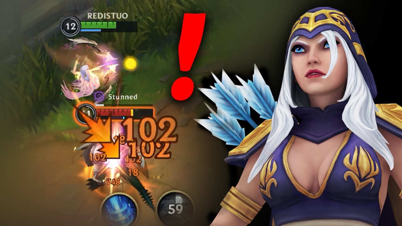 Wild Rift Ashe Gameplay Best Build & Runes in Season 11