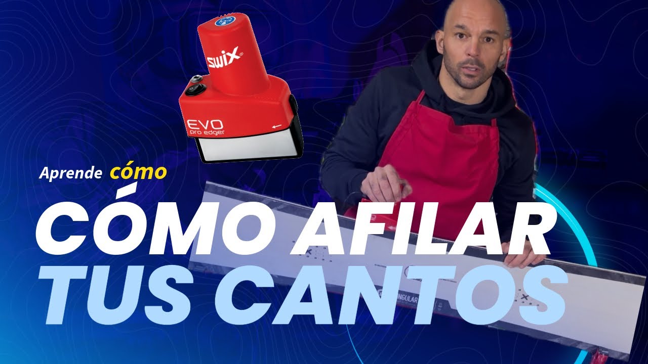 Cómo afilar los cantos de tu tabla de snowboard