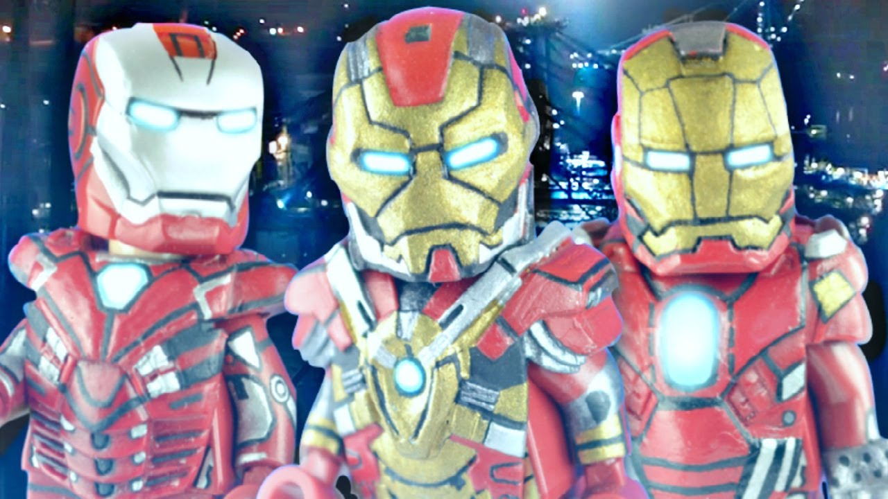 LEGO Marvel : Iron Man 3 Heartbreaker V2, Red Snapper, and Silver Centurion - Showcase
