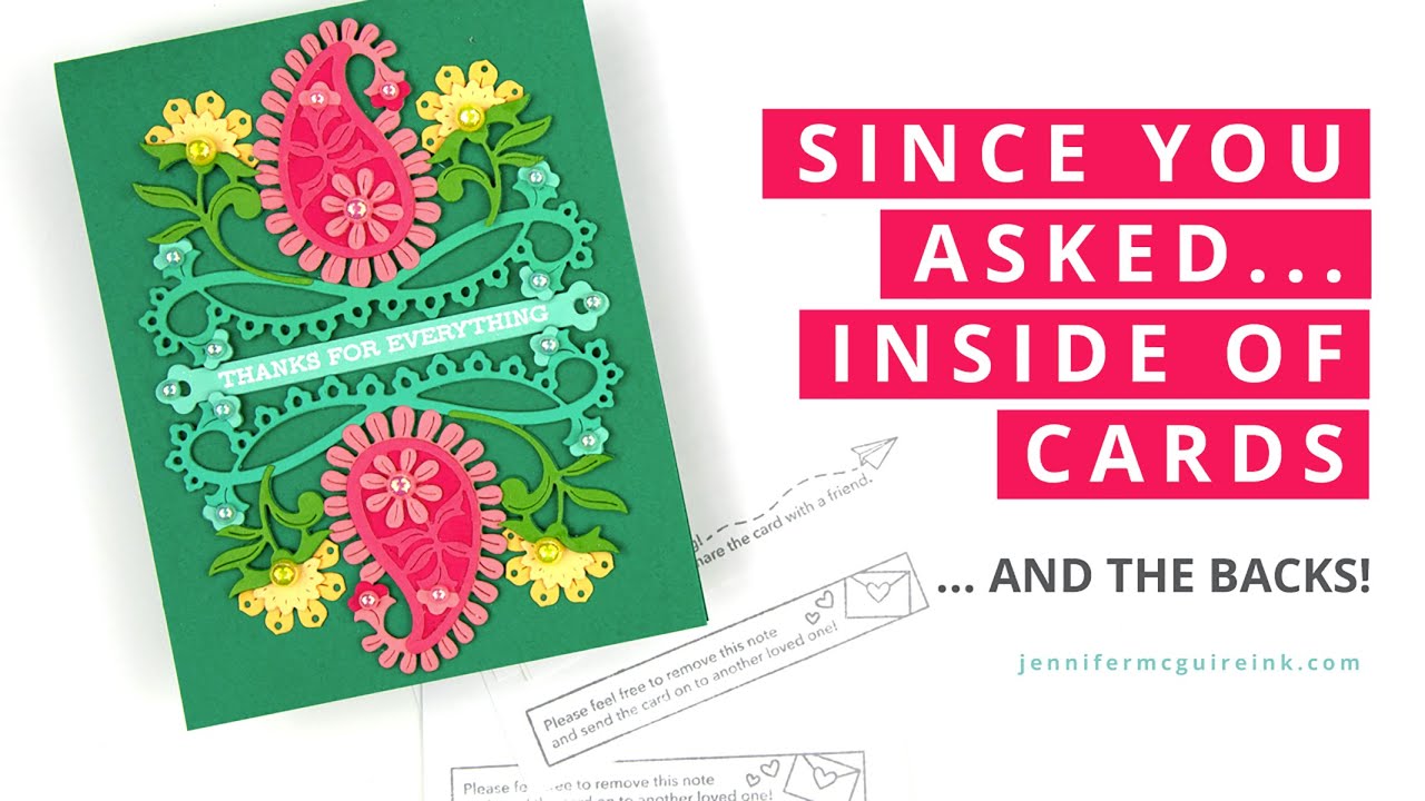 Since You Asked... Inside of Cards