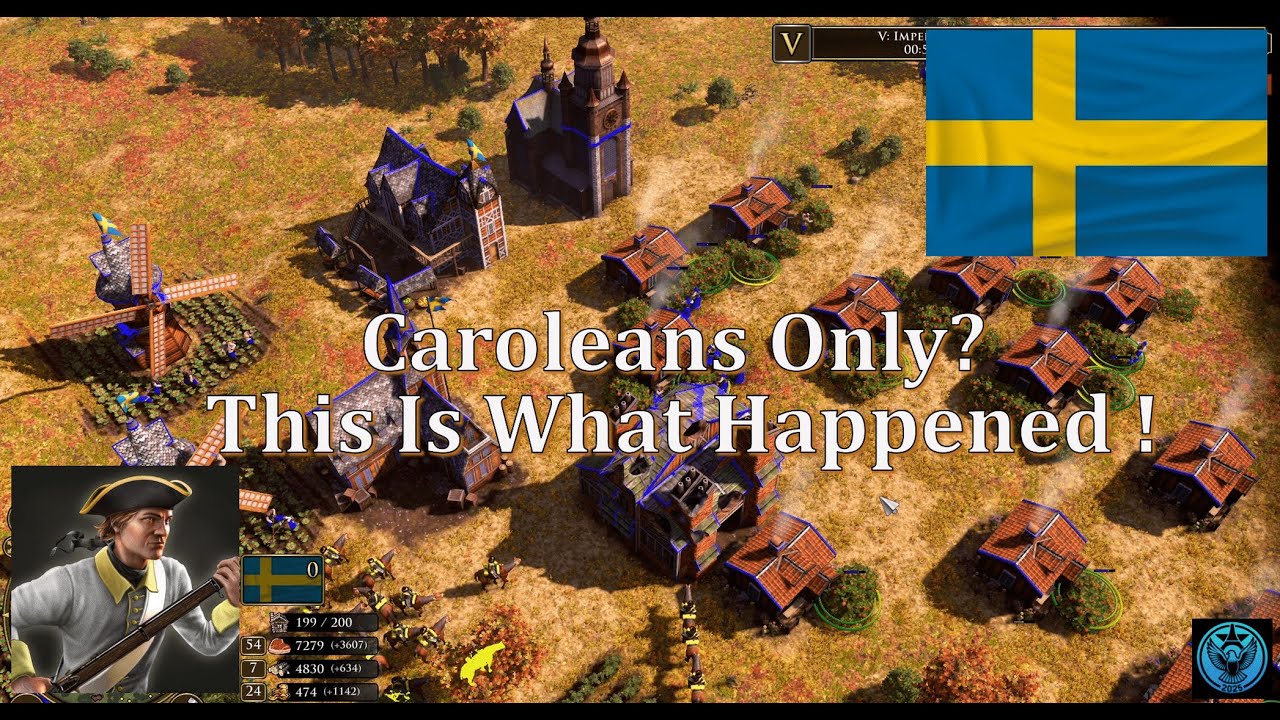 Can Fully Upgraded Swedish Caroleans Only Win Ranked Games ? - Age of Empires III Definitive Edition