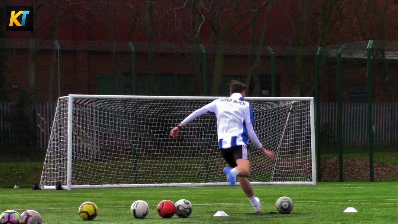 'UNEDITED' Knuckleball Freekick Session!