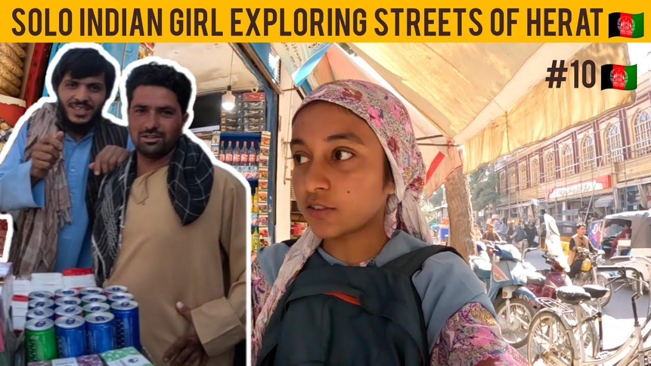 HOW AFGHANI MEN TREATS A SOLO WOMAN IN BAZAAR 