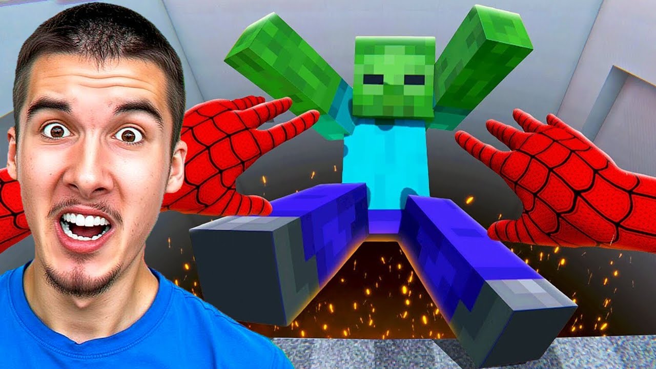 BACAM MINECRAFT ZOMBIJE U RUPU BEZ DNA.. (VR)