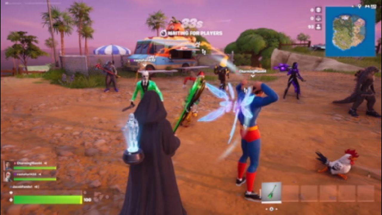Fortnite with friends