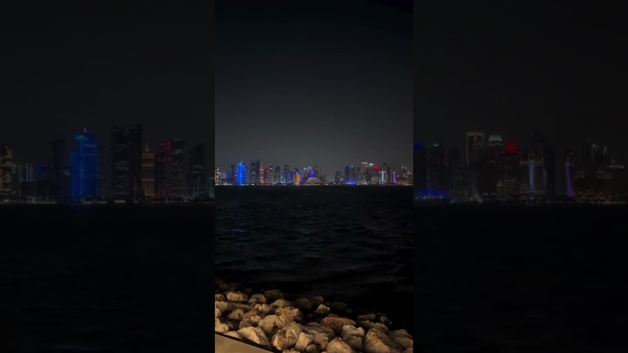 corniche#qatarliving #corniche#doha#nightlife #trending#qatarlife