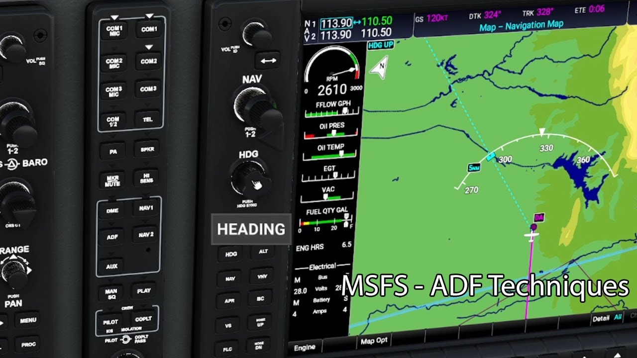 MSFS - ADF Techniques
