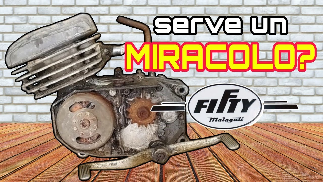 Dalla ruggine al Ruggito! Restauro motore Malaguti Fifty - Part 1 lo smontaggio