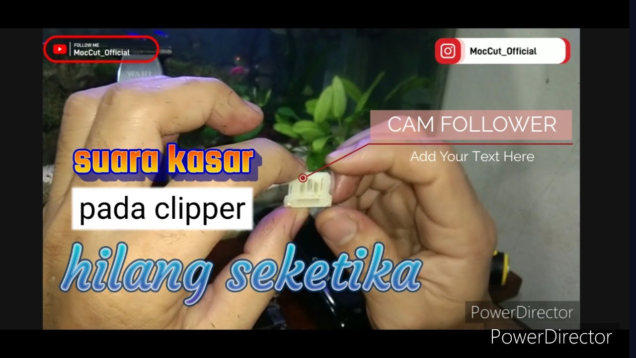 cara mengatasi suara kliper yang berisik menjadi halus