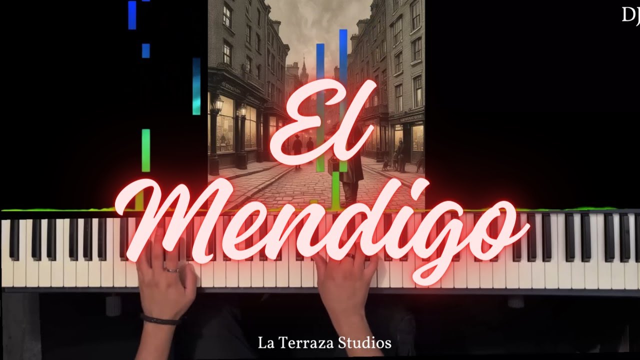 Julio Jaramillo - El Mendigo Pasacalle (Piano Tutorial).