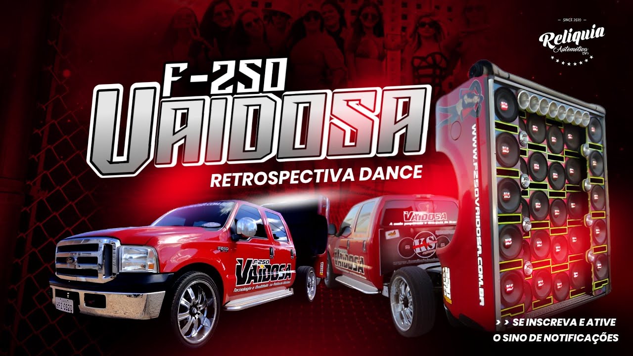 ELETRO DANCE PANCAD&Atilde;O - CD F250 VAIDOSA RETROSPECTIVA DANCE VOLUME 2 - DJ TRAKKINO MIX