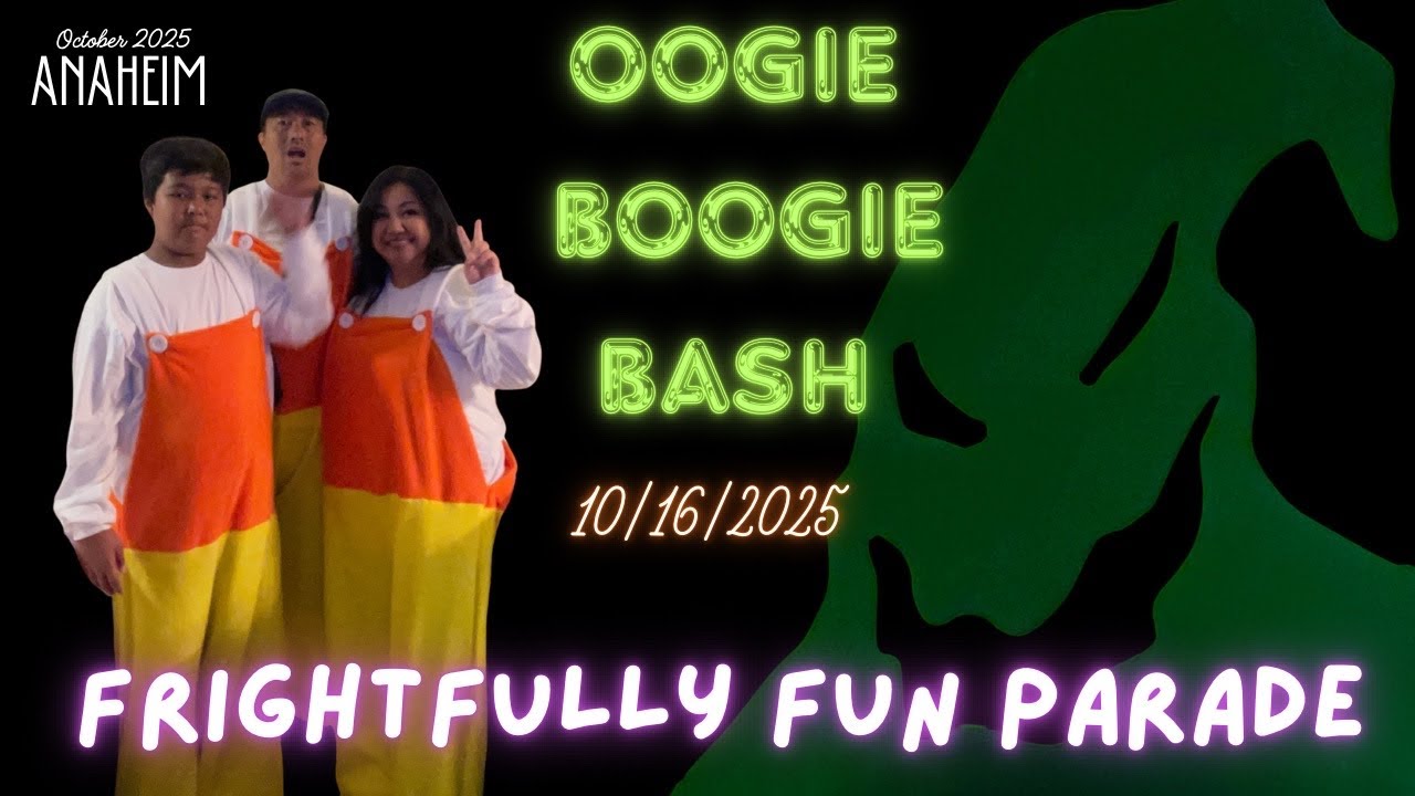Oogie Boogie Bash 10/16/25 - Frightfully Fun Parade