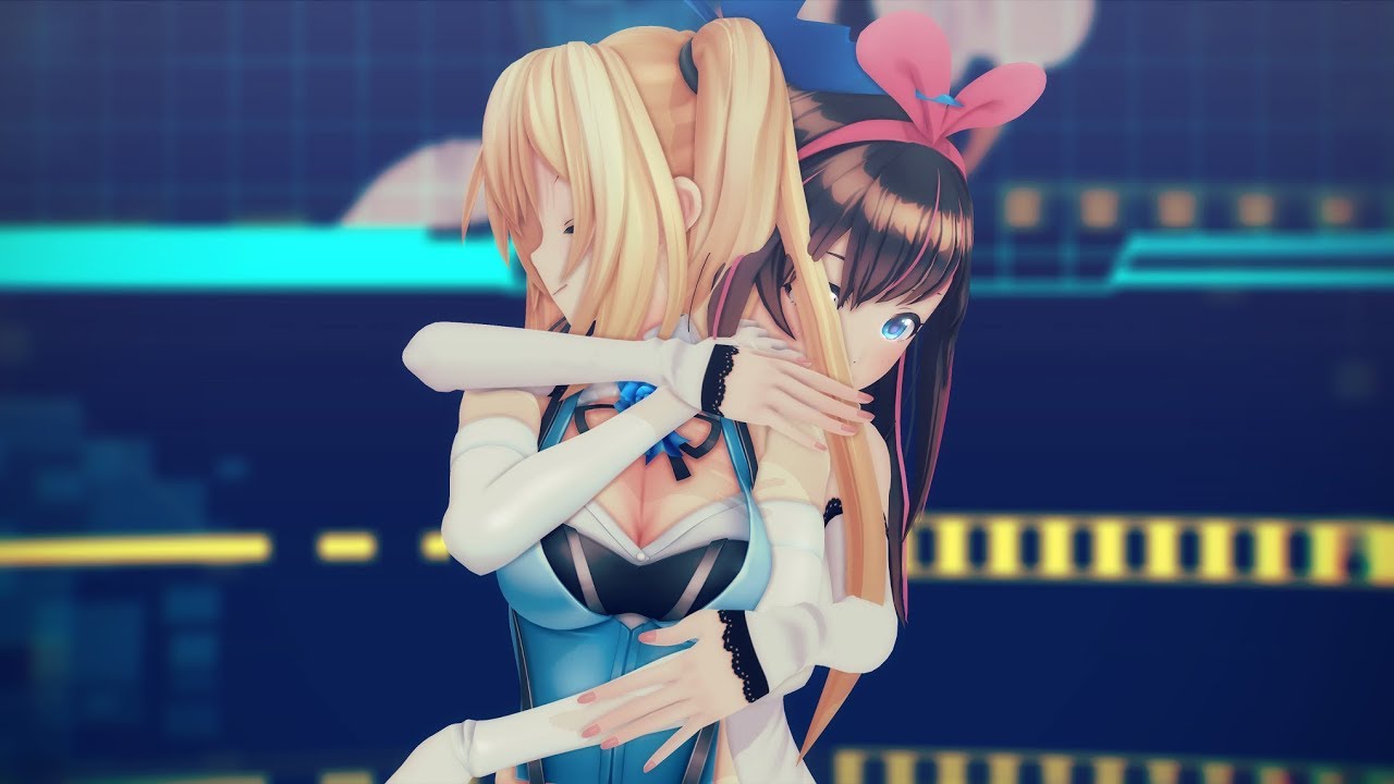 【MMD】キズナアイとミライアカリで乱躁滅裂ガール【4K 60fps】