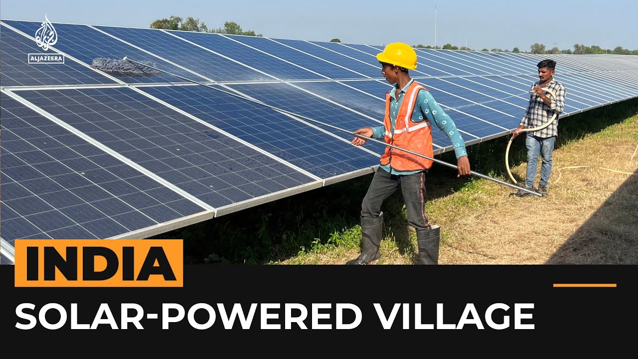 This Indian village is the first to run only on solar power | Al Jazeera Newsfeed