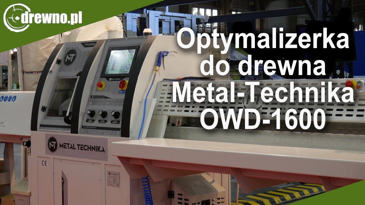 Optymalizerka do produkcji elementów palet OWD-1600 firmy Metal-Technika