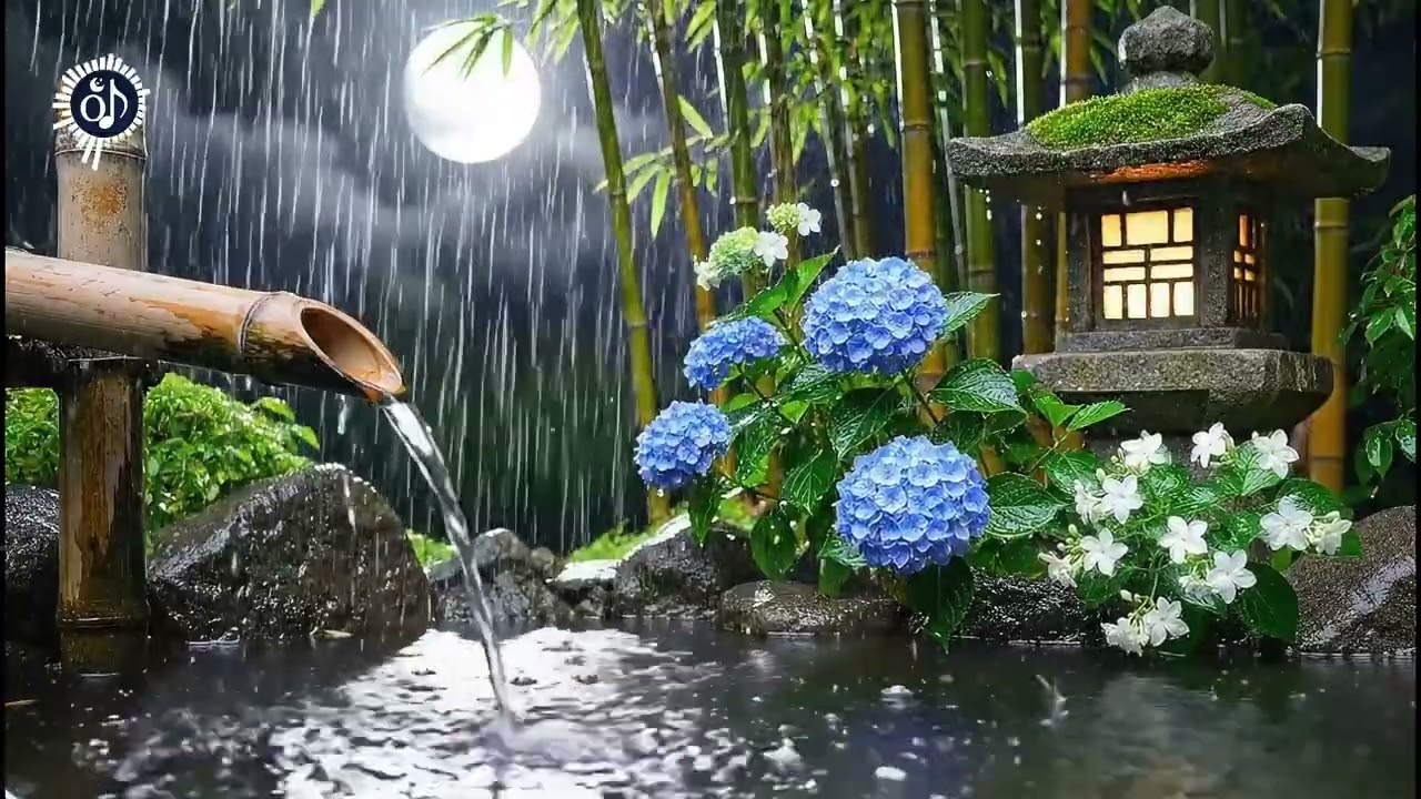 When the Mind Finally Softens | Bamboo Water & Gentle Instrumental Sleep Music