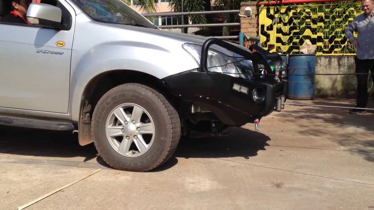PIAK RAYONG OFFROADTest ดึง Winch V Cross เขาเอียง แบบ ชิวๆ 2