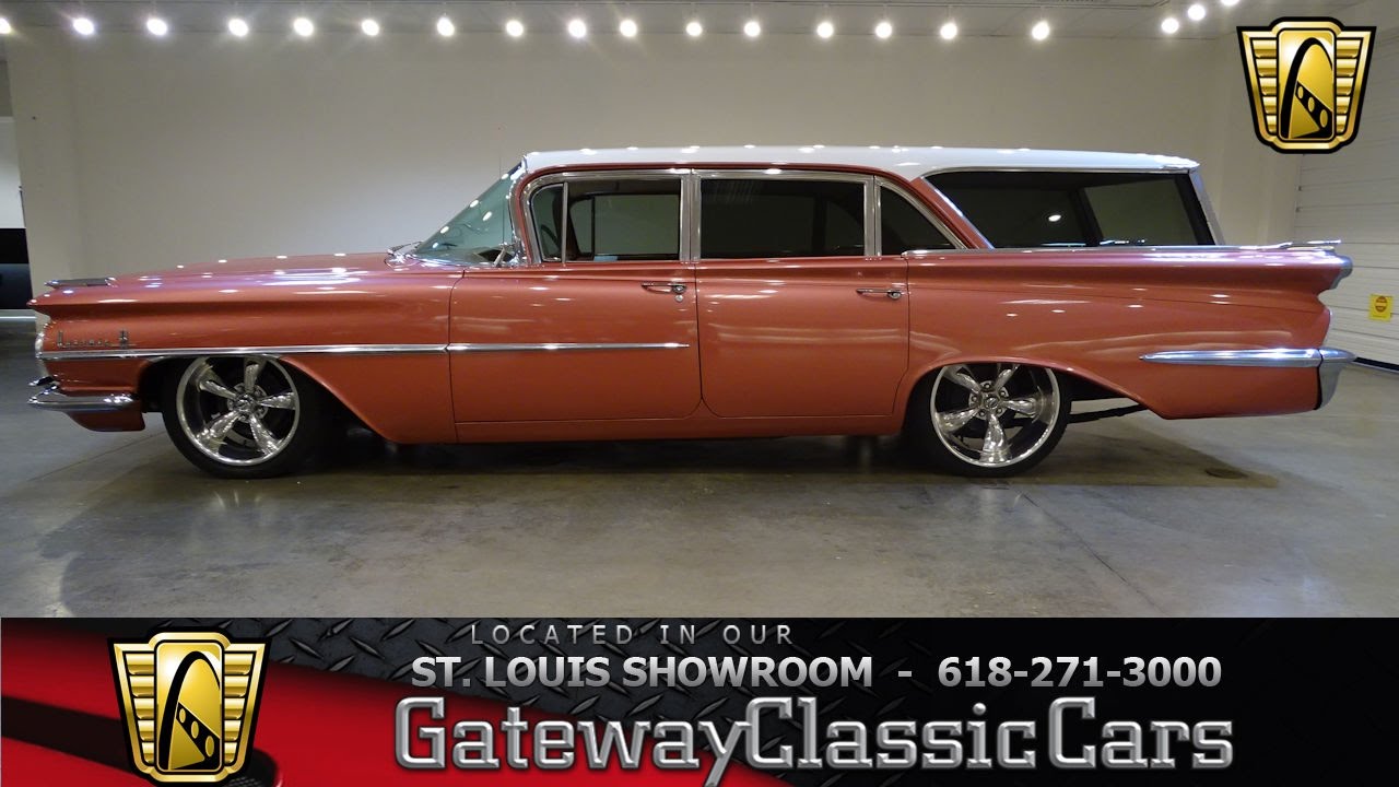 1959 Oldsmobile Dynamic 88 Wagon Stock #7131 Gateway Classic Cars St. Louis Showroom