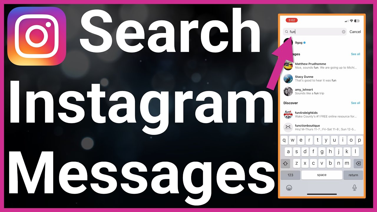 How To Search Messages On Instagram