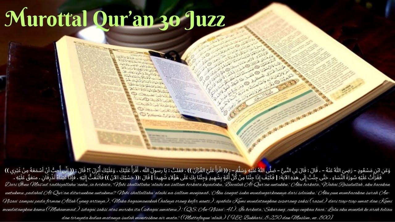 Murottal Qur'an 30 Juzz
