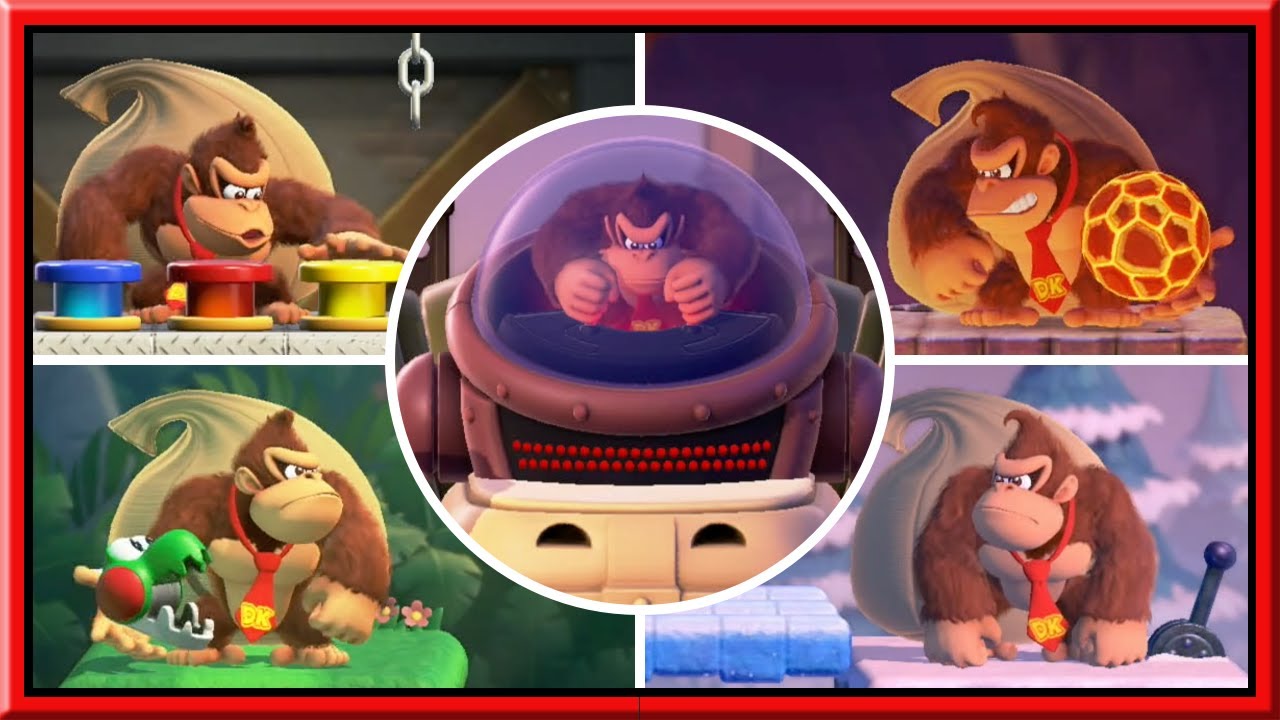 Mario vs. Donkey Kong (2024) Boss Fights