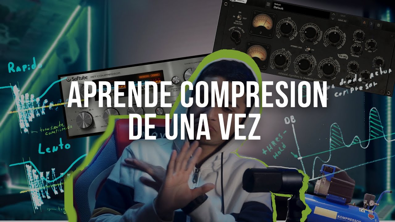 📖Gu&iacute;a para ENTENDER LA COMPRESION  de audio / Como usar un compresor de audio