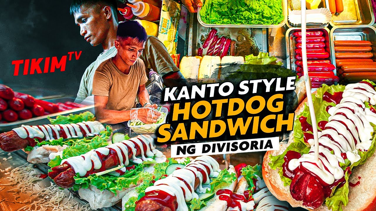 HOTDOG SANDWICH OVERLOAD na SAKALAM ng DIVISORIA Binondo 35 Pesos  | TIKIM TV