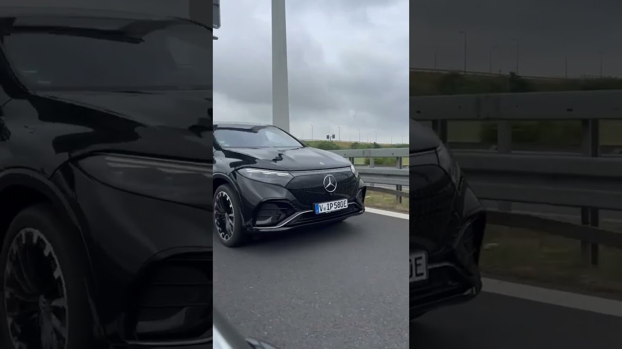 MyChauffeur Worldwide Limousine service, New Mercedes Benz EQS SUV 680, VIP Car Transfer