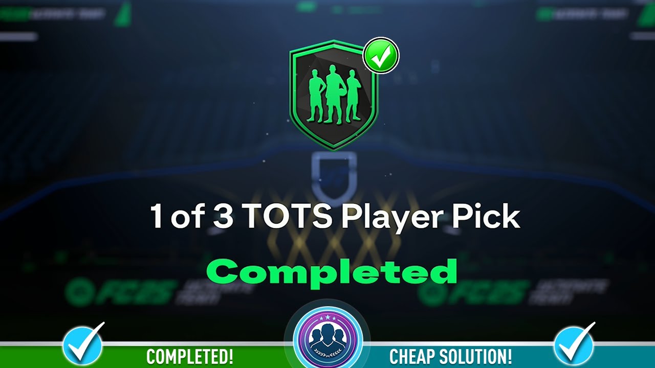 1 of 3 TOTS Player Pick Opened! - Cheap Solution & SBC Tips - FC 25
