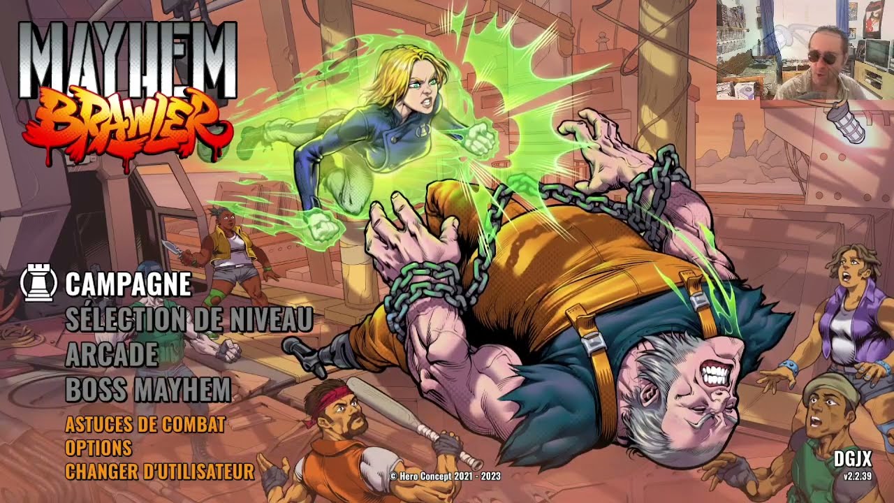 On retourne sur MAYHEM BRAWLER !