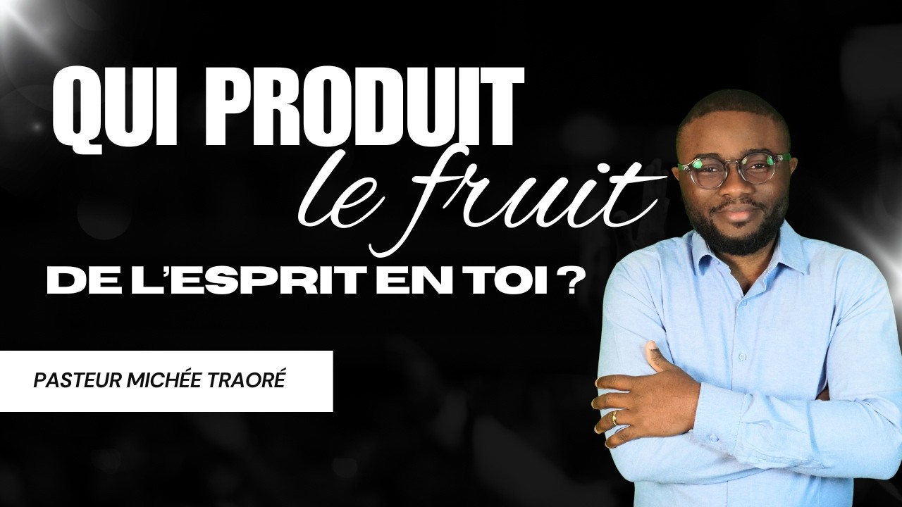 Découvre l'œuvre invisible du Saint-Esprit dans ton caractère.