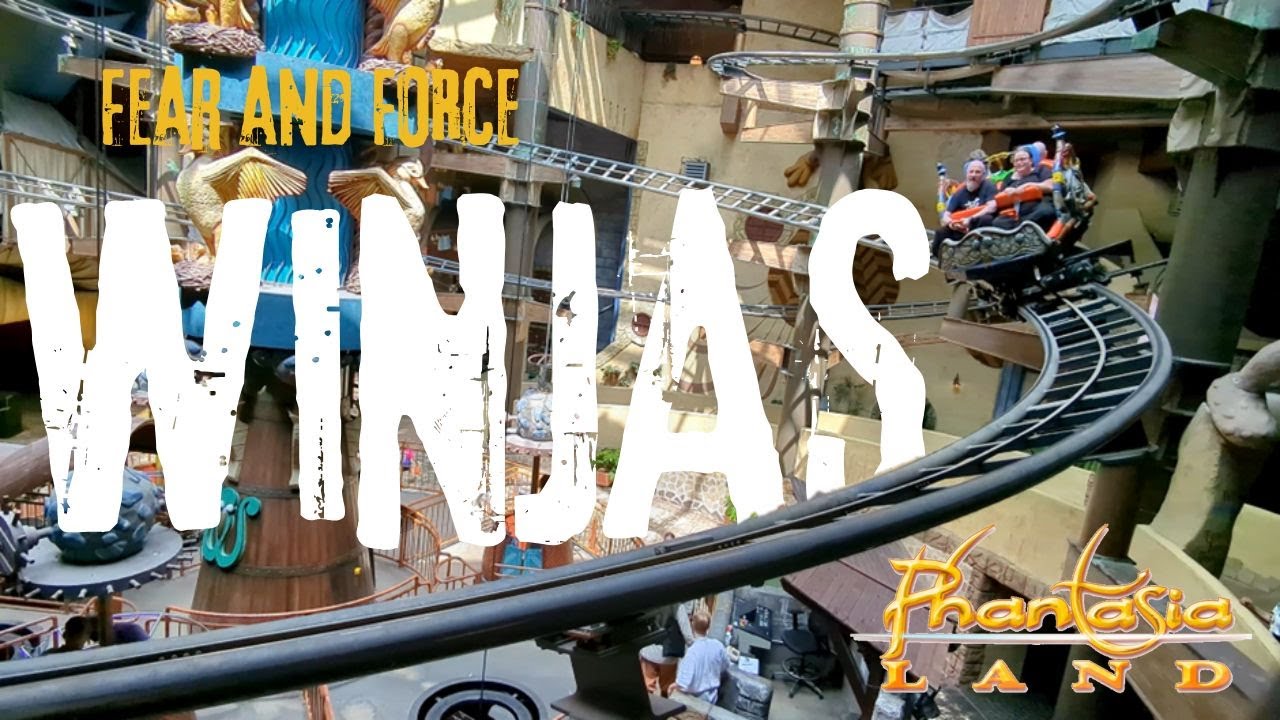 Winjas Fear &  Force Off Ride | Phantasialand in 4K 60fps