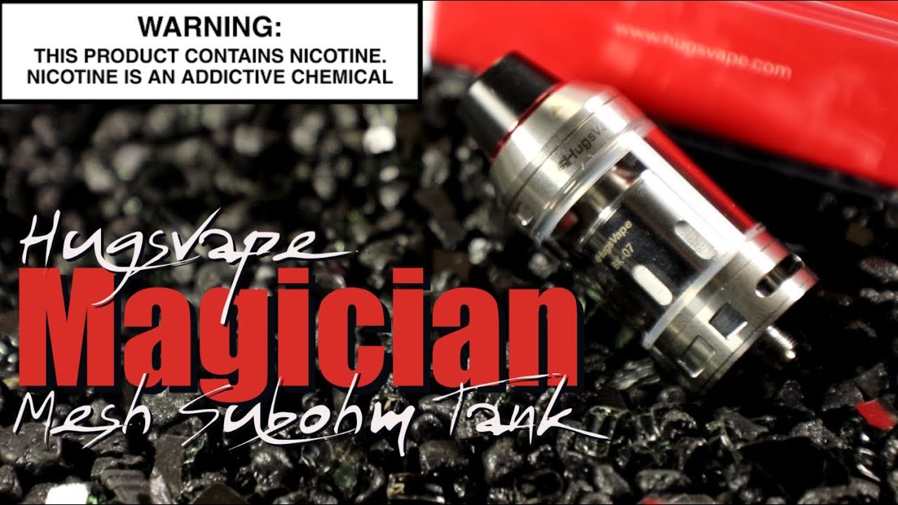 Magician Mesh Sub ohm Tank by Hugsvape ~Subohm Tank review~