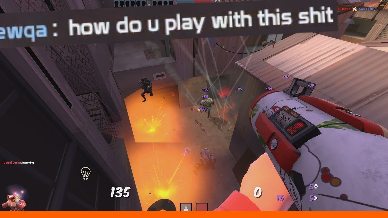 Team Fortress 2: Soldier Gameplay [TF2 Airstrike]