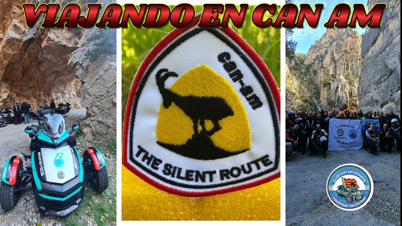 VIAJANDO EN CAN AM SPYDER RT # 307 LAS ARAÑAS INVADEN The Silent Route